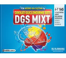 DGS Mixt Dikkati Güçlendirme Seti 6-7 Yaş - Kolektif - Adeda Yayınları