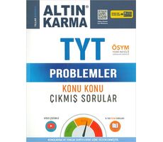 Altın Karma TYT Problemler Konu Konu Çıkmış Sorular