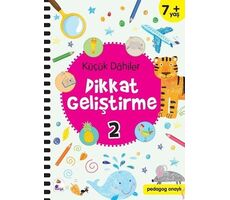 Küçük Dahiler Dikkat Geliştirme 2 (7+ Yaş) - Ayça G. Derin - İndigo Çocuk