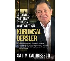 Patronlar CEO’lar ve Üst Düzey Yöneticiler için Kurumsal Dersler