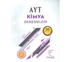 AYT Kimya Denemeleri Karekök Yayınları