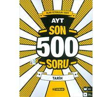 AYT Tarih Son 500 Soru Hız Yayınları