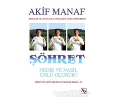 Şöhret Nedir ve Nasıl Olunur? - Akif Manaf - Az Kitap