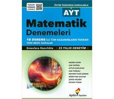 Aydın AYT Matematik 10lu Deneme (Kampanyalı)