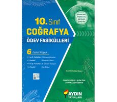 10.Sınıf Coğrafya Ödev Fasikülleri Aydın Yayınları