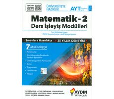AYT Matematik-2 Ders İşleyiş Modülleri Aydın Yayınları