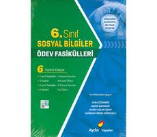 6.Sınıf Sosyal Bilgiler Ödev Fasikülleri Aydın Yayınları