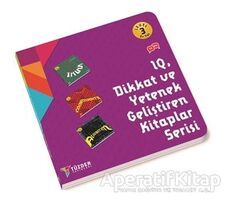 IQ Dİkkat ve Yetenek Geliştiren Kitaplar Serisi Level 3 (3 Kitap Takım) 5+ Yaş