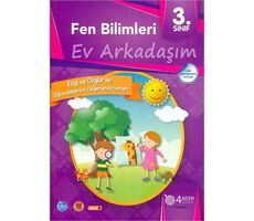 3. Sınıf Fen Bilimleri - Ev Arkadaşım - Özge Akbal Üstün - 4 Adım Yayınları