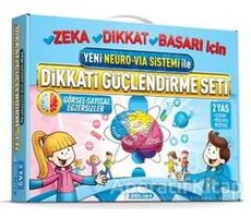 Dikkati Güçlendirme Seti - Yeni Neuro VİA Sistemi ile (2 Yaş) - Osman Abalı - Adeda Yayınları