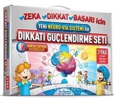 Dikkati Güçlendirme Seti 3 Yaş - Yeni Neoro - Via Sistemi İle - Kolektif - Adeda Yayınları