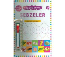 Sebzeler 4 Yaş ve Üstü - Çizgi Çizgi Etkinlik - Kolektif - Kukla Yayınları