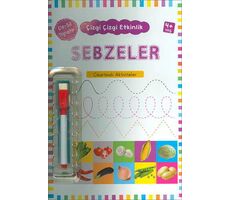 Sebzeler 4 Yaş ve Üstü - Çizgi Çizgi Etkinlik - Kolektif - Kukla Yayınları