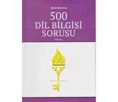 Altın Anahtar 500 Dil Bilgisi Sorusu