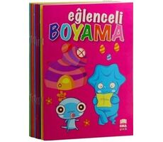 Eğlenceli Boyama Seti - 10 Kitap Takım - Kolektif - Ema Çocuk