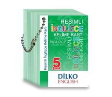 Dilko 5.Sınıf İngilizce Kelime Kartı