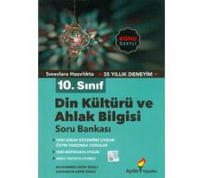 10.Sınıf Din Kültürü Soru Bankası Aydın Yayınları