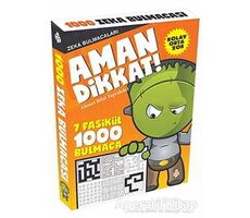 Aman Dikkat! - Zeka Bulmacaları - Ahmet Bilal Yaprakdal - Uğurböceği Yayınları