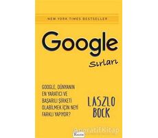 Google Sırları - Laszlo Bock - Koridor Yayıncılık