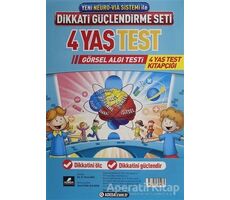 Dikkati Güçlendirme Seti 4 Yaş Test - Osman Abalı - Adeda Yayınları