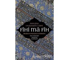 Fihi Ma Fih - Mevlana Celaleddin Rumi - Sufi Kitap