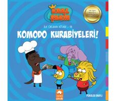 Komodo Kurabiyeleri! - Kral Şakir İlk Okuma Kitabım 18 - Varol Yaşaroğlu - Eksik Parça Yayınları