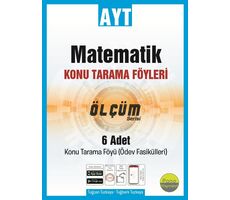 AYT Matematik Tarama Föyleri 6 Fasikül Pano Yayınevi