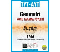 TYT-AYT Geometri Tarama Föyleri 5 Fasikül Pano Yayınevi