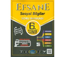Efsane 2021 6. Sınıf Sosyal Bilgiler Soru Bankası