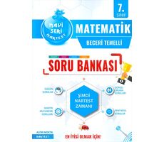 7.Sınıf Mavi Matematik Soru Bankası Nartest Yayınları