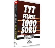 Çapa 2021 YKS TYT Felsefe Soru Bankası 1000 Soru