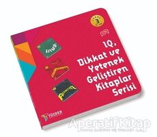 6+ Yaş Seti IQ Dikkat ve Yetenek Geliştiren Kitaplar Serisi (Level 3) - Kolektif - TÜZDER Yayınları