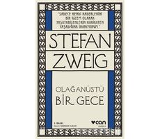 Olağanüstü Bir Gece - Stefan Zweig - Can Yayınları
