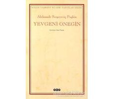 Yevgeni Onegin - Aleksandr Puşkin - Yapı Kredi Yayınları