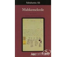 Mahkemelerde (Belgeler) - Sabahattin Ali - Yapı Kredi Yayınları