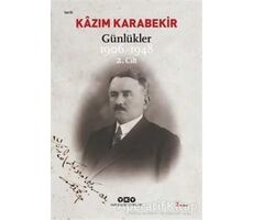 Günlükler ( 1906 - 1948 ) (2 Cilt) - Kazım Karabekir - Yapı Kredi Yayınları