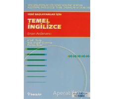 Yeni Başlayanlar için Temel İngilizce - Ertan Ardanancı - İnkılap Kitabevi