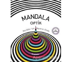 Mandala Optik - Büyükler İçin Boyama Kitabı - Kolektif - İnkılap Kitabevi