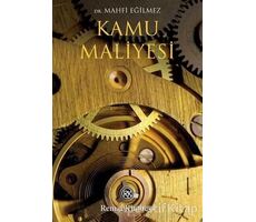 Kamu Maliyesi - Mahfi Eğilmez - Remzi Kitabevi