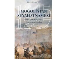 Moğolistan Seyahatnamesi - Plano Carpini - Kronik Kitap