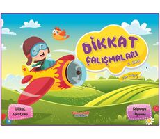 Dikkat Çalışmaları 2. Kitap (Kalem Hediyeli) - Kolektif - Yumurcak Yayınları