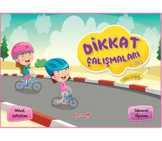 Dikkat Çalışmaları 3. Kitap (Kalem Hediyeli) - Kolektif - Yumurcak Yayınları