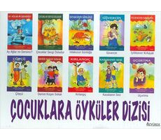 Yeni Testli Setler 7 - Çocuklara Öyküler Dizisi (10 Kitap Takım)