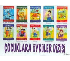 Yeni Testli Setler 7 - Çocuklara Öyküler Dizisi (10 Kitap Takım)