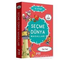 1. Sınıf Seçme Dünya Masalları Düz Yazılı - 10 Kitap - Kolektif - Yuva Yayınları