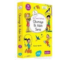 Yuva 1. Sınıf Dik Temel Harflerle Okumaya İlk Adım Serisi (Elakin) (10 Kitap Takım