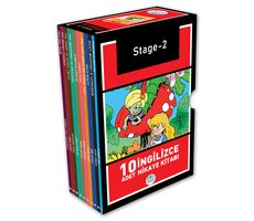 Stage-2 İngilizce Hikaye Seti 10 Kitap Maviçatı Yayınları