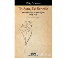 İki Satır, İki Satırdır - Edip Cansever - Yapı Kredi Yayınları