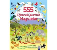 555 Eğlenceli Çıkartma - Hayvanlar - Susan Mayes - Altın Kitaplar