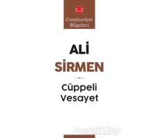 Cüppeli Vesayet - Ali Sirmen - Kırmızı Kedi Yayınevi